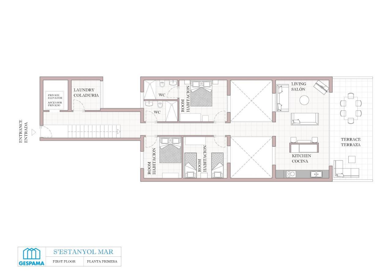 Apartamento S' Estanyol Mar El Estanyol Exteriör bild
